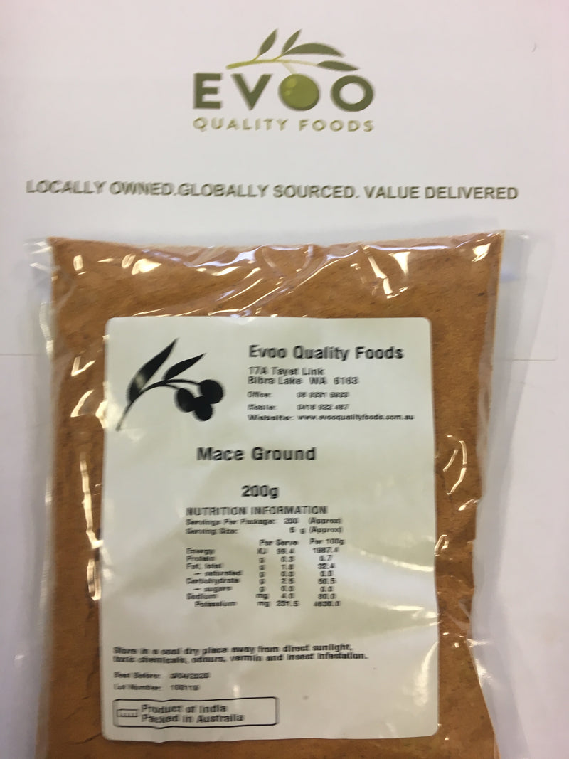 Mace Ground 100g Bag Evoo QF (2 Day Pre Order)