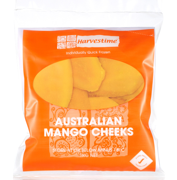 Mango Cheeks Frozen 1kg Bag Harvestime