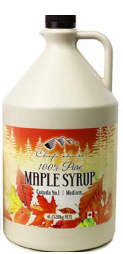 Maple Syrup 100% Pure 4lt Bottle Chef's Choice