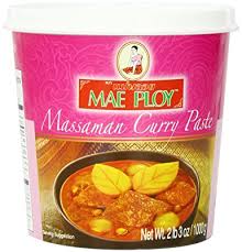 Massaman Curry Paste 1kg Maeploy (Pink)