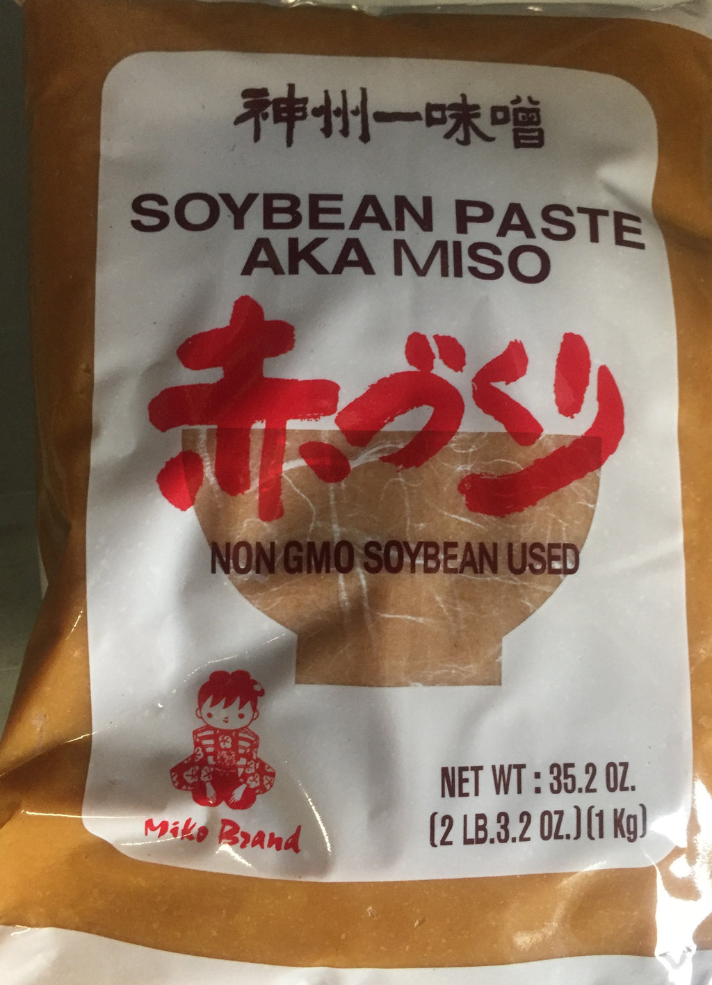 Red Miso Paste Marukome 1kg Packet