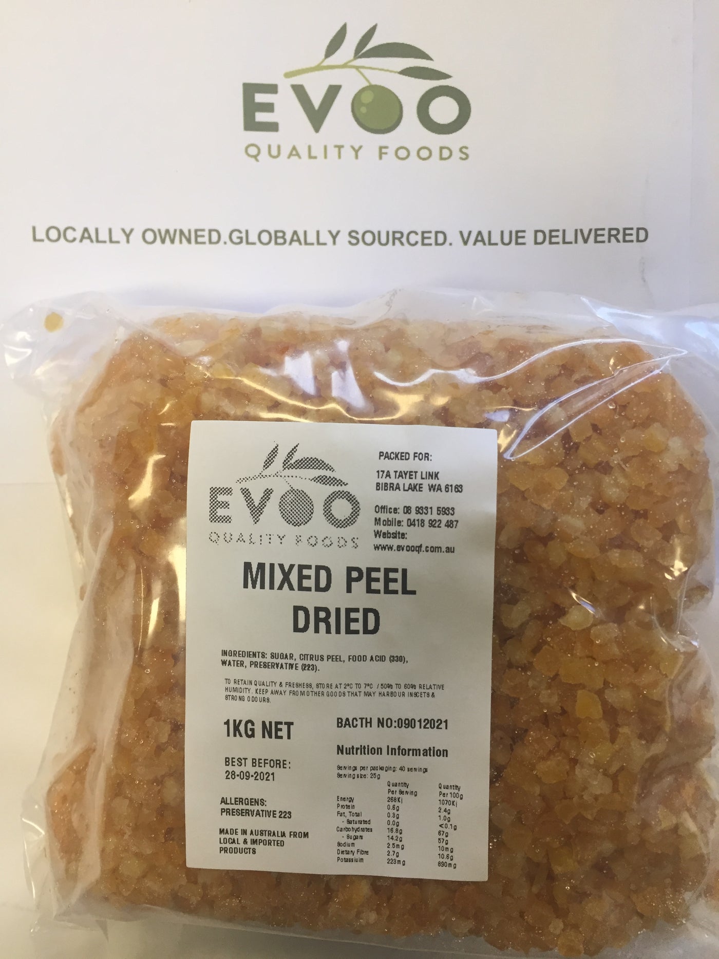 Mixed Peel 1kg