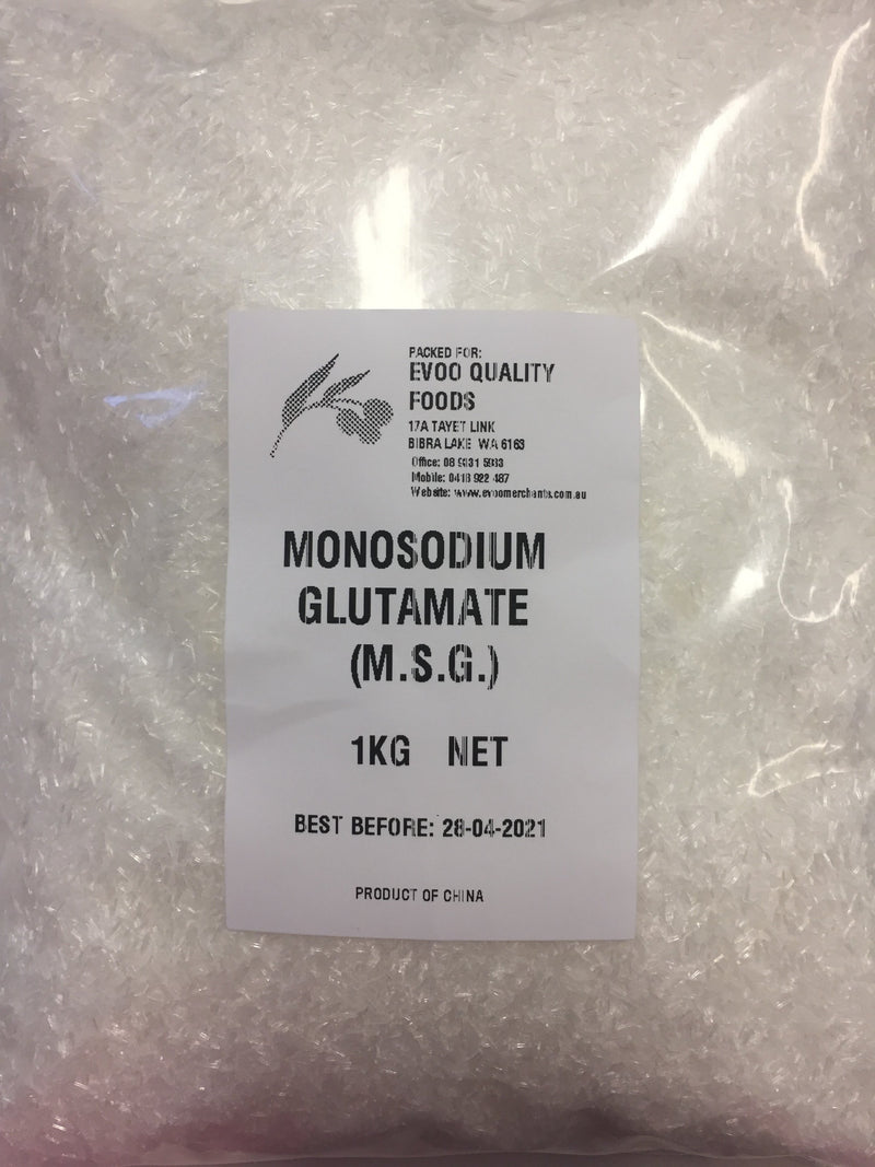 Monosodium Glutamate MSG 1kg EVOO