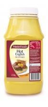 Hot English Mustard 2.5kg Tub Masterfoods