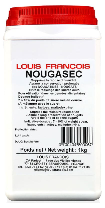 Nougasec 1kg Tub Louis Francois (D)