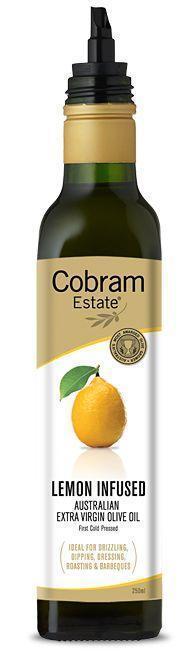 Lemon Flavoured Olive Oil 250ml Bottle Cobram (Pre Order 3 days)