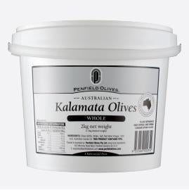 Kalamata Whole Olives in Brine 10kg Penfields (D)
