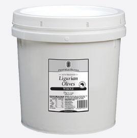 Ligurian Whole Olives in Brine 8kg (5kg NDW)