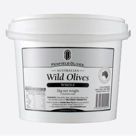 Wild Whole Olives 10kg Tub Penfields (D)