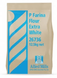 P Farina Flour Extra White 12.5kg Bag (26736) Allied Mills