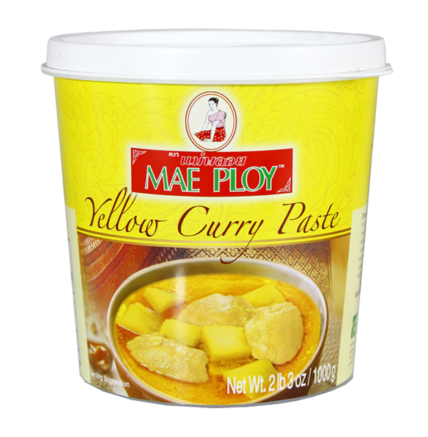 Yellow Curry Paste 1kg Tub Maeploy