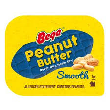 Peanut Butter Portions 50pc x 11g Box Bega