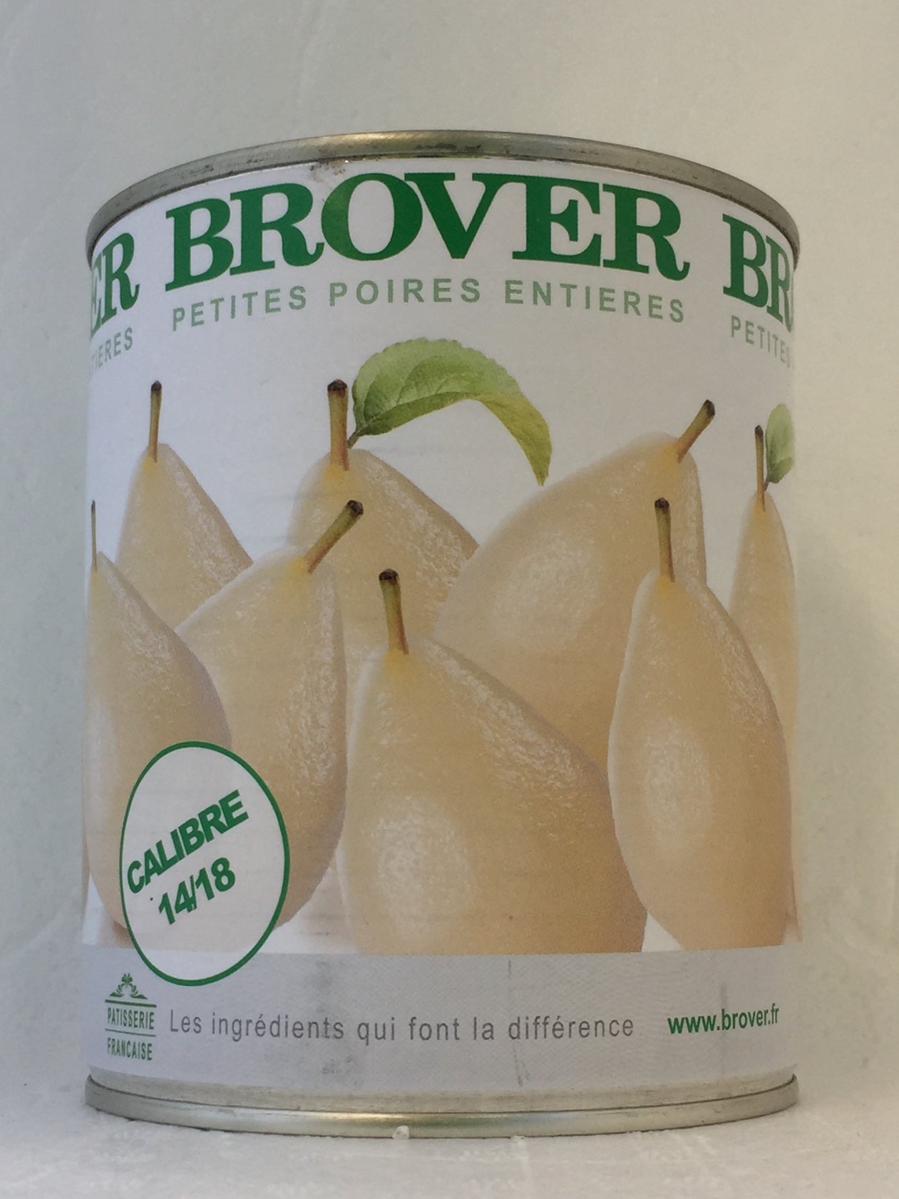 Whole Baby Pears 420g tin Brover