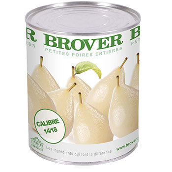 Whole Baby Pears 420g tin Brover