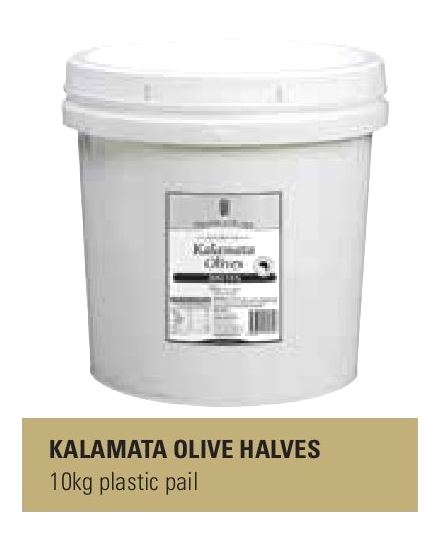 Kalamata Barchetta / Halves Olives in Brine Penfields 10kg