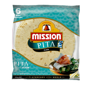 Pita Bread 8" Carton 10 x 6 Mission #3862 (Frozen)