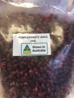 Pomegranate Arils 1kg (Frozen) Harvestime