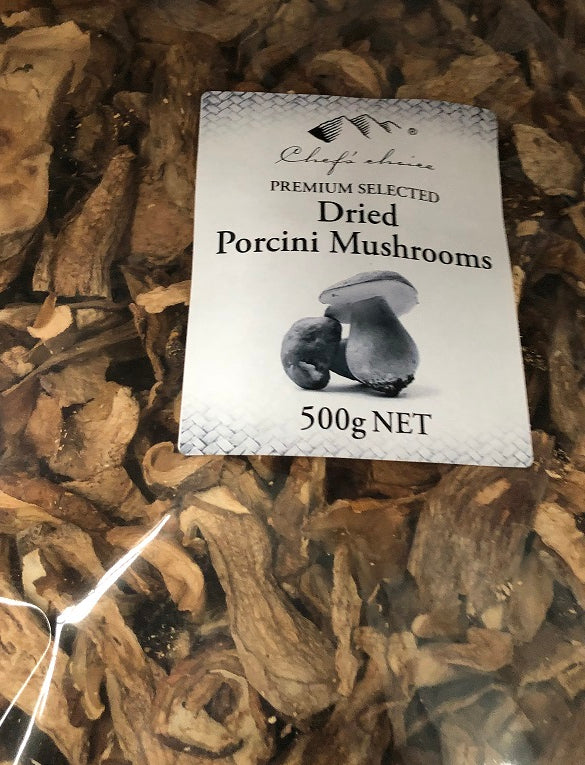 Porcini Mushroom Dried 500g Chef Choice / Tania