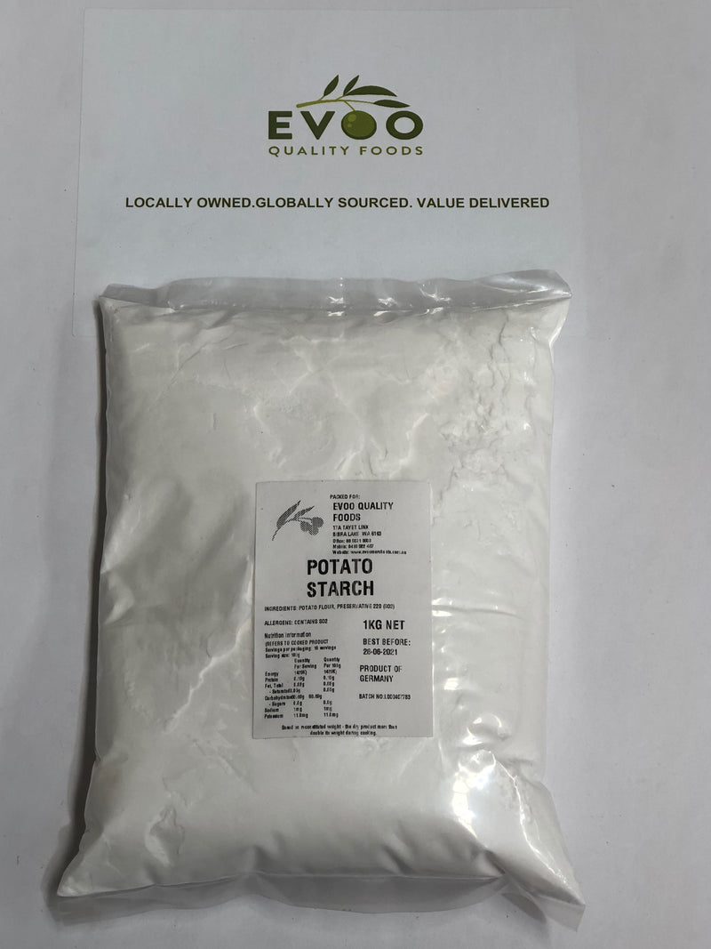 Potato Starch (Flour) 1kg Bag Gluten Free