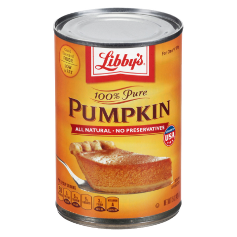 Libbys 100% pure Pumpkin 425g tin (Pre Order)
