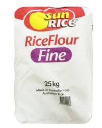 Rice Flour Fine 25kg Sunrice