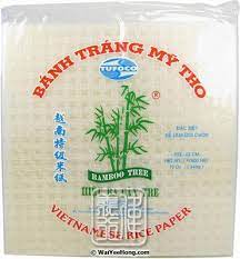 Vietnamese Rice Paper Sheets 22cm Round 340gm Large Gluten Free Packet