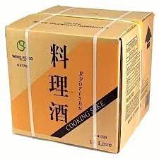 Cooking Sake (Gluten Free) 18L BIB Winefood (orange box)