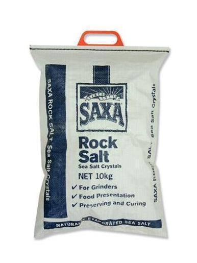 Rock Salt 10kg Bag Saxa