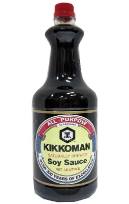 Soy Sauce 1.6lt Bottle Kikkoman (Black Label)