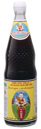 Soy Sauce Light 700ml Bottle Healthy Boy