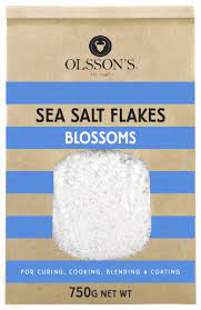 Sea Salt Flakes Blossoms 750g Olssons
