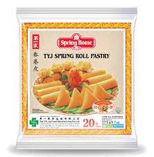 Spring Roll Skins 8.5" x 20pc Packet  TYJ Frozen