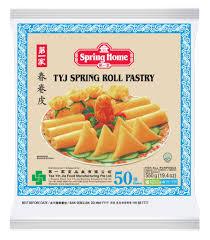 Spring Roll Skins 7.5" x 50pc packet TYJ