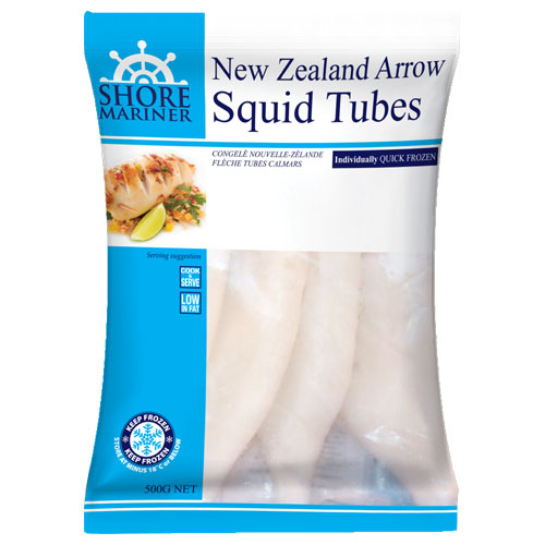 Squid Tubes U10 (Shore Mariner) 5kg Carton