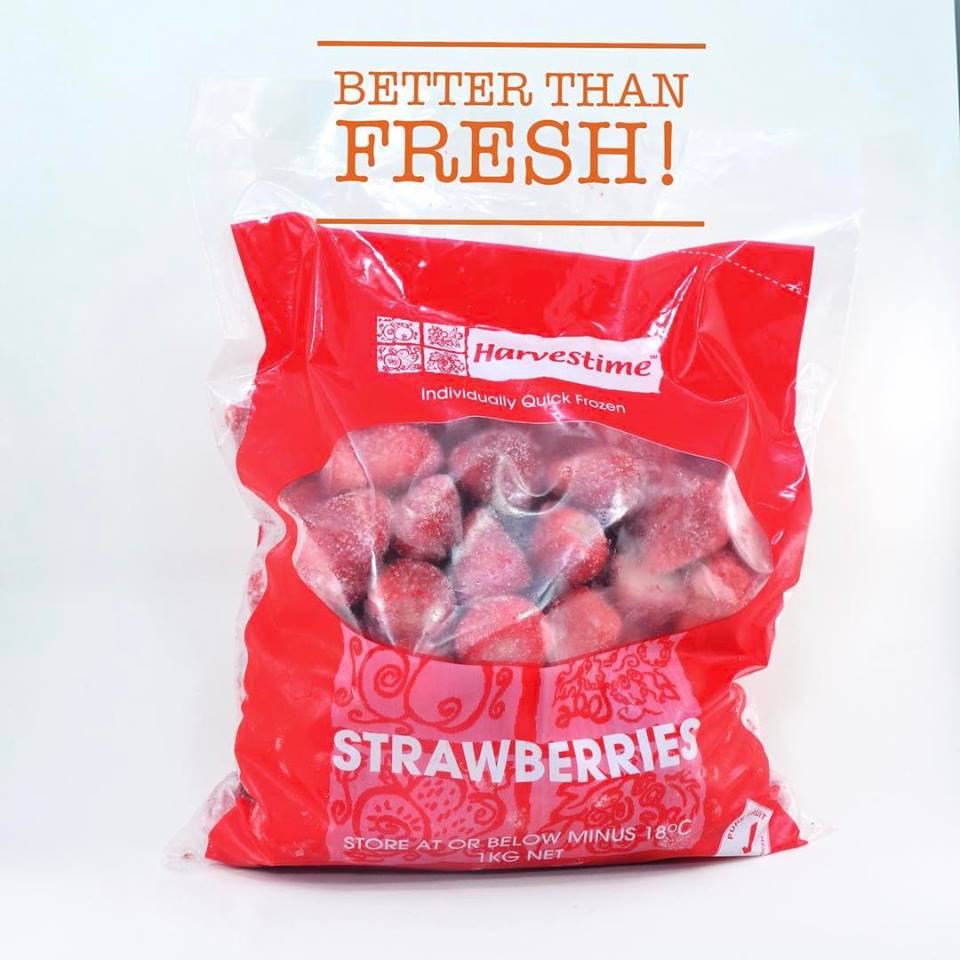 Strawberries Frozen 1kg Bag Harvestime