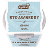 Sensational Strawberry Vegan Sorbet 12 x 125ml Carton Il Gelato (Pre Order)