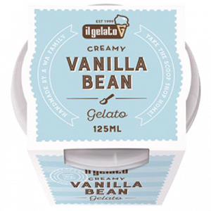 Ice Cream Madagascan Vanilla Bean 125ml Il Gelato (Pre Order)