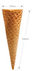 Waffle Cones Flat Top 216pcs/Carton Il Gelato