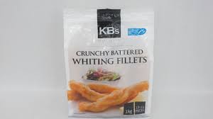 Crunchy Battered Whiting fillets 5 x 1kg Carton KB