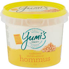 Hummus Chickpea Dip 1kg GF Yumis / Willow Farm/ Obela